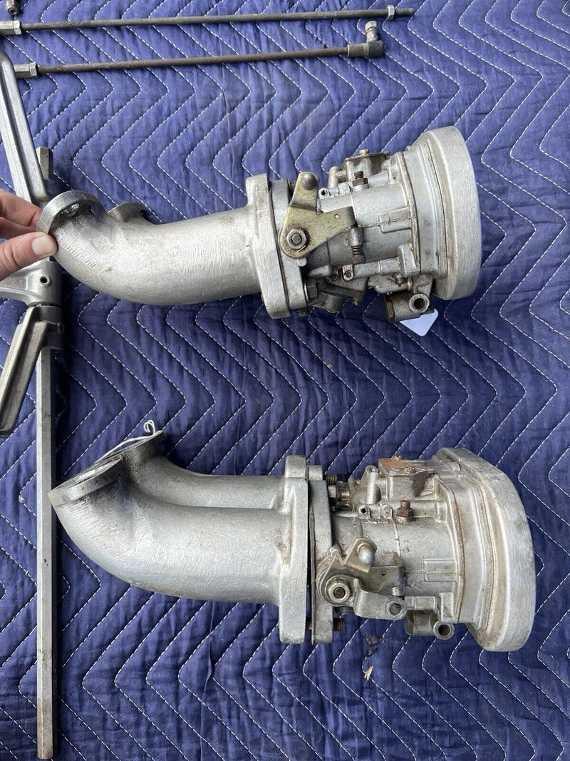 Porsche 912 914 VW Type 2 Weber Dual 40 IDF Carbs & Manifolds 1.7 1.8 2.0L #3616
