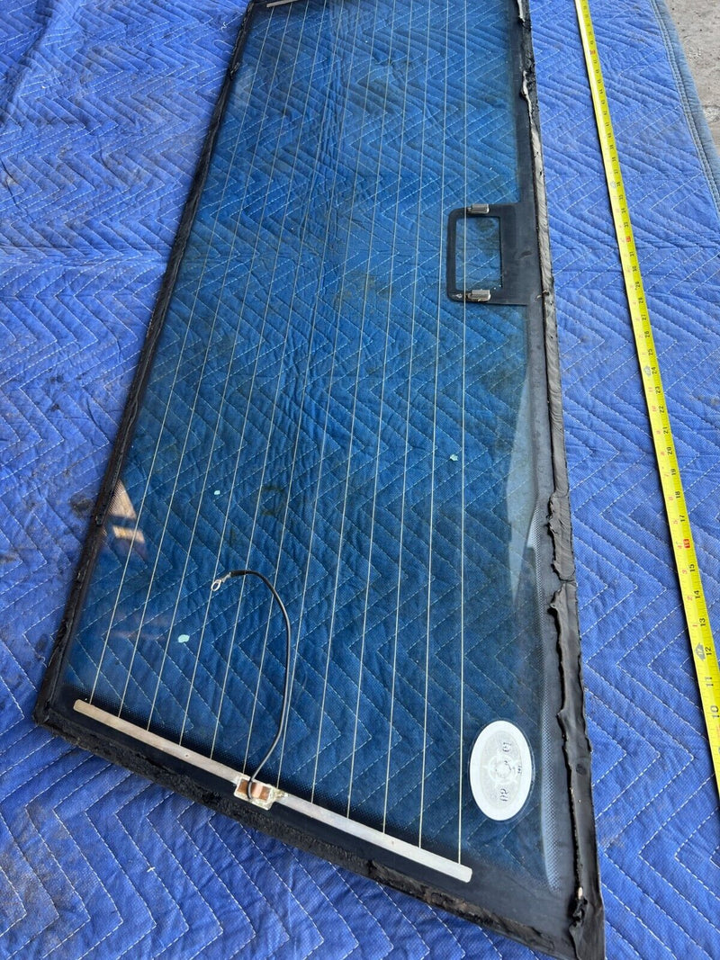 1984-1989 Volvo 740 760 Sedan Rear Window Glass Heated Defrost OEM #1623EM