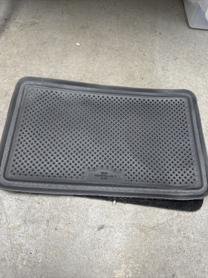2006-2016 Chevy Impala GM Rear Pair Black Carpet Floor Mats Sedan OEM #3815E