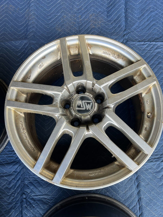 MSW Eclipse 17" x 8" Aluminum Wheel Rim Set of 4 KBA46925 5x114.3 OEM #1909EM