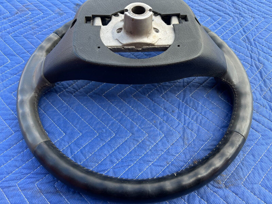 99-01 ISUZU VEHICROSS Two Tone Steering Wheel Assembly Gray #1386E