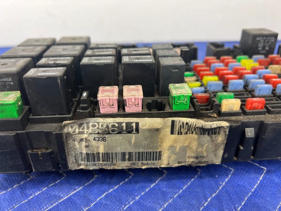 2006-2010 Hummer H3 Front Engine Fuse Relay Box Control 15844336 OEM #1460EM