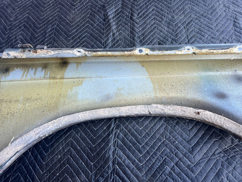 1984-1989 Volvo 740 760 Sedan Front Left Driver Fender Blue Metallic OEM #1673EM