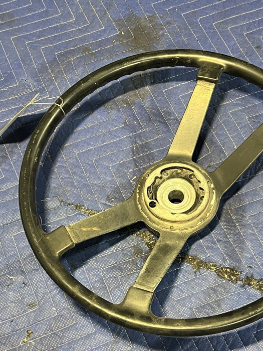 1965-1973 Porsche 911 912 914 Steering Wheel & Center Pad 380mm OEM #3420E