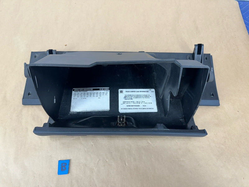 1995-1999 Chevy GMC Silverado Sierra Blue Glove Box Assembly 15991692 #3450EJ