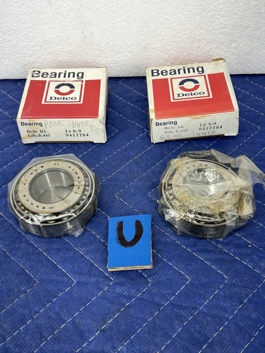 AC Delco Rear Differential Carrier Bearing Pair 9417784 Corvette GM Chevy #3515E