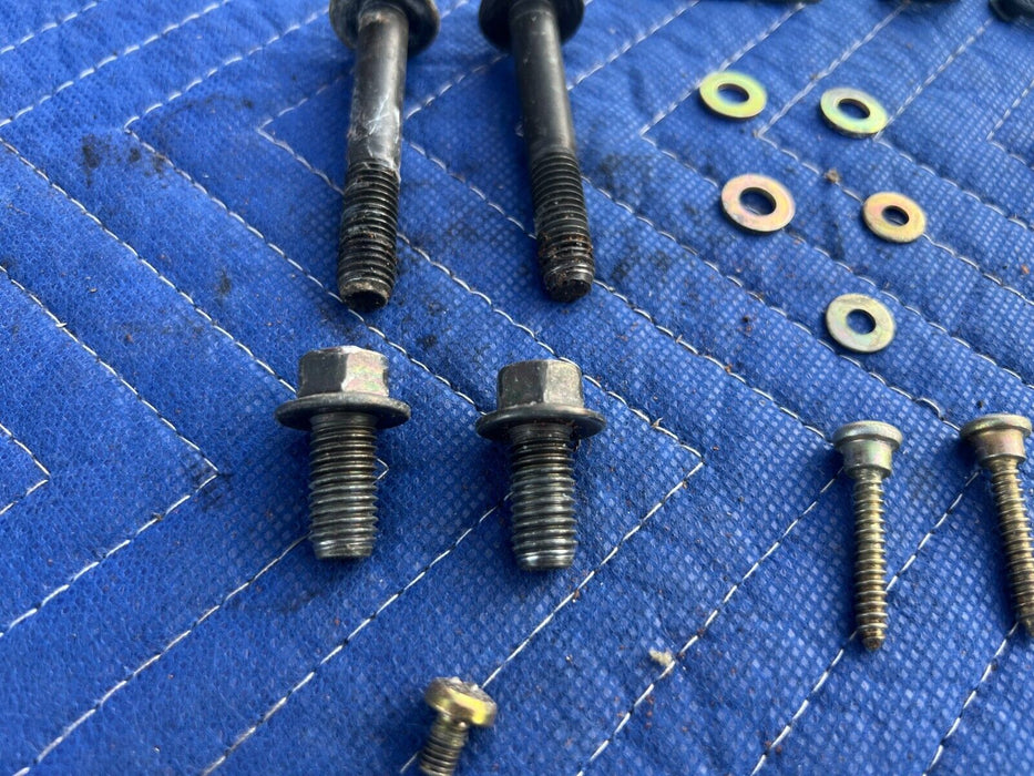 1984-1989 Volvo 740 760 Sedan Driver Left LH Seat Hardware Bolt Set OEM #1604EM