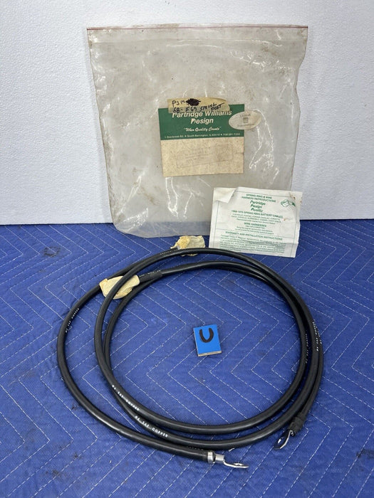 1968-1969 Corvette C3 GM Ground Cable Set New Spring Post Copper #3512E