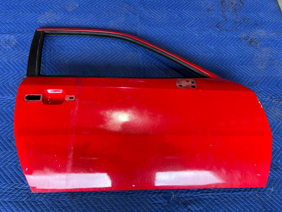 1983-1985 Porsche 944 Front Right Passenger Red Door Assembly Panel OEM #1760EM