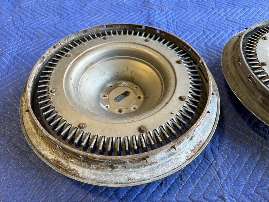 1968-1973 Corvette C3 Original Starburst Turbine Hub Cap Wheel Covers 15” #3208E