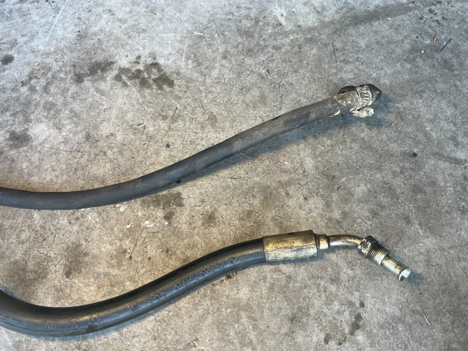 1984-1989 Volvo 740 760 Diesel A/C Refrigerant Line Hose Pair OEM #1585EM