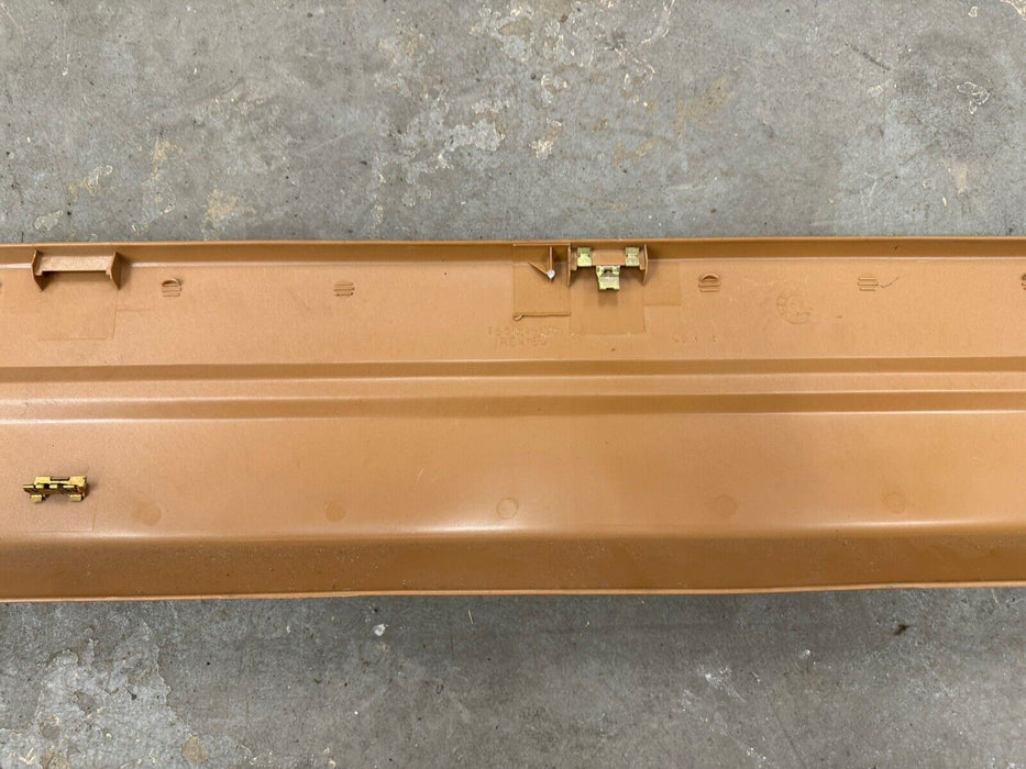 1988-1998 Chevy GMC C/K Truck Regular Cab Lower Rear Window Trim Tan #3434EJ