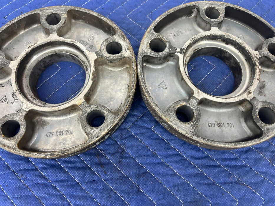 1983-1985 Porsche 944 Left & Right Rear Wheel Spacer Adapter 5/128 OEM #1830EM