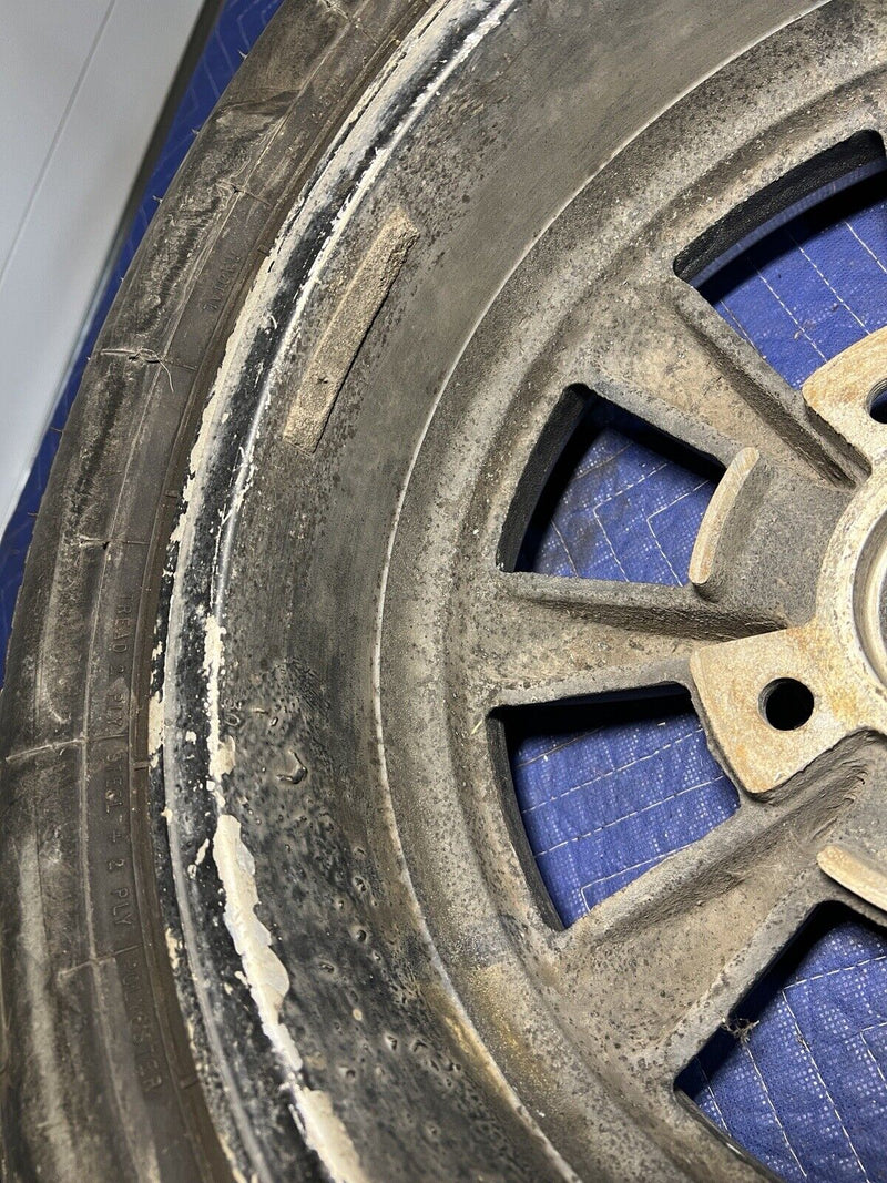 Porsche Karmann Ghia VW EMPI Mag Rim Genuine Vintage 911 15x6 Wheel 4x130 #3388E