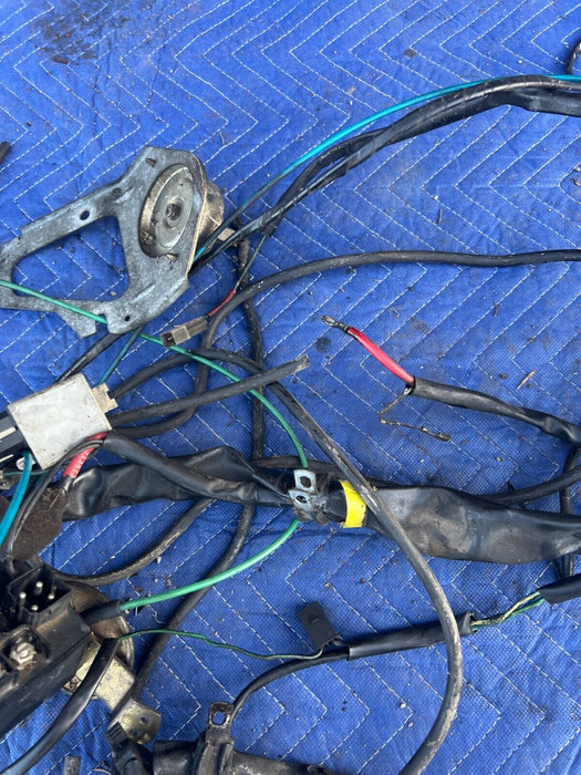 1984-1989 Volvo 740 760 Sedan Turbo 4 Cyl Engine Bay Wiring Harness OEM #1588EM