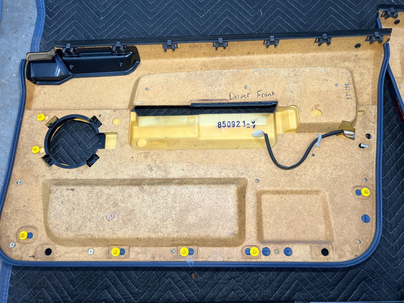 1984-1989 Volvo 740 760 Sedan Door Card Full Set RH LH Front Rear Trim OE#1546EM