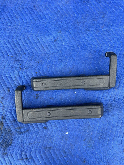 1986-1993 Volvo 240 244 245 L & R Front & Rear Door Arm Rest Set Black #3707E