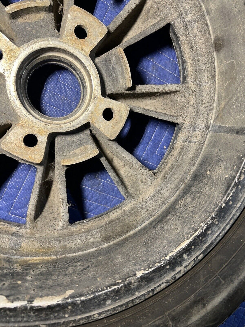 Porsche Karmann Ghia VW EMPI Mag Rim Genuine Vintage 911 15x6 Wheel 4x130 #3388E