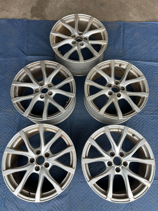 2007-2014 Audi A6 18"x 8" Aluminum Wheel Rim Set of 5 4F0601025CD OEM #1908EM