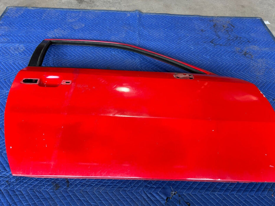 1983-1985 Porsche 944 Front Right Passenger Red Door Assembly Panel OEM #1760EM