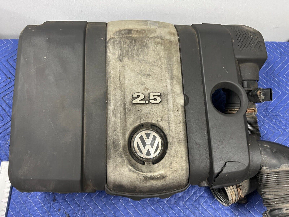 2006-2010 VW Jetta 2.5L Air Intake Filter Cleaner Housing Box Duct Plenum #129MC