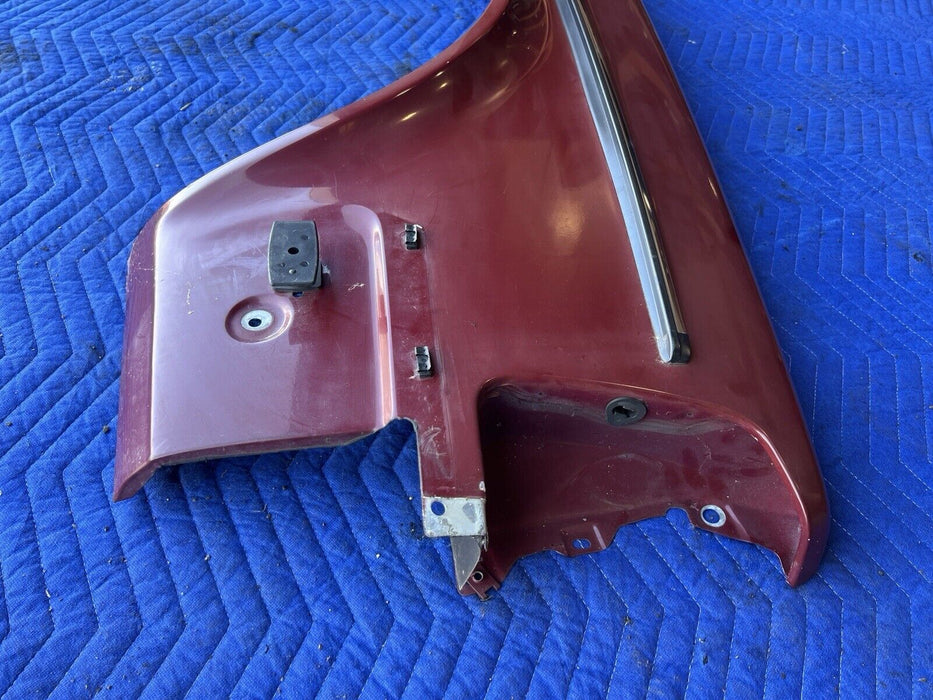 1988-1993 Volvo 240 244 245 Passenger  Right Front Fender Maroon OEM #3758E