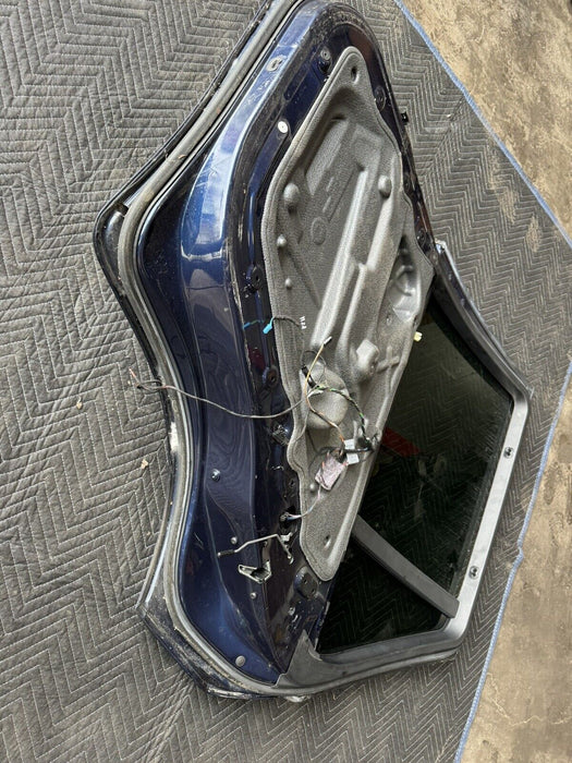 2007-2013 BMW E70 xDrive N55 X5 Passenger Rear Door RT Deep Sea Blue OEM #3409E