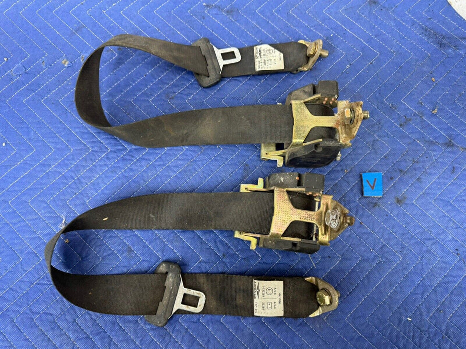 1983-1992 BMW E30 318i 325i Rear Seat Belt Retractors Left & Right OEM #3392E