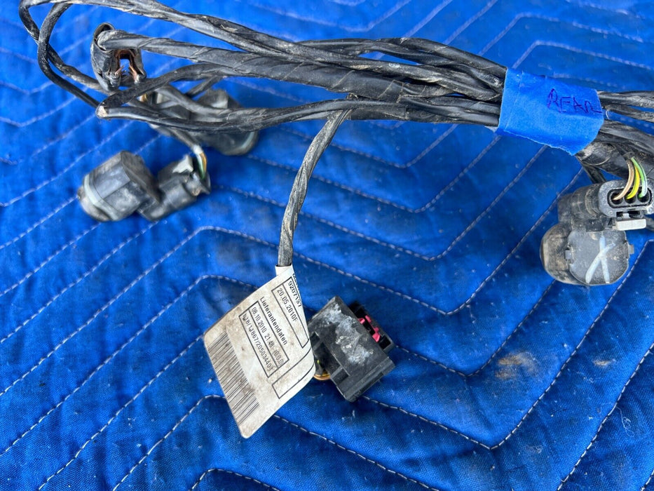 2011-2013 BMW X5 X5M E70 Rear Bumper Parking Assist Wiring Harness OEM #1979EM