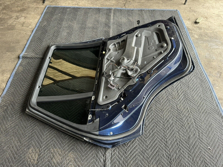 2007-2013 BMW E70 xDrive N55 X5 Driver Rear Door Left Deep Sea Blue OEM #3408E