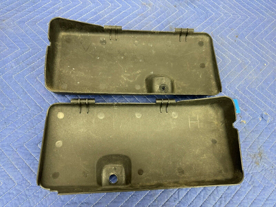 1975-1980 Volvo 240 242 244 Trunk Rear Tail Light Cover Pair L & R OEM #3837E