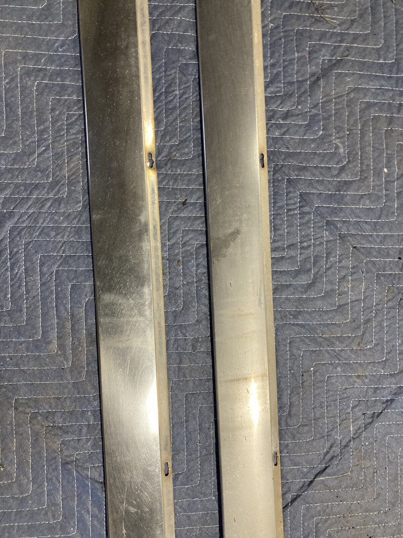 1976-1979 Cadillac Seville Rocker Trim Cover Left Right Pair Sedan OEM #1765M