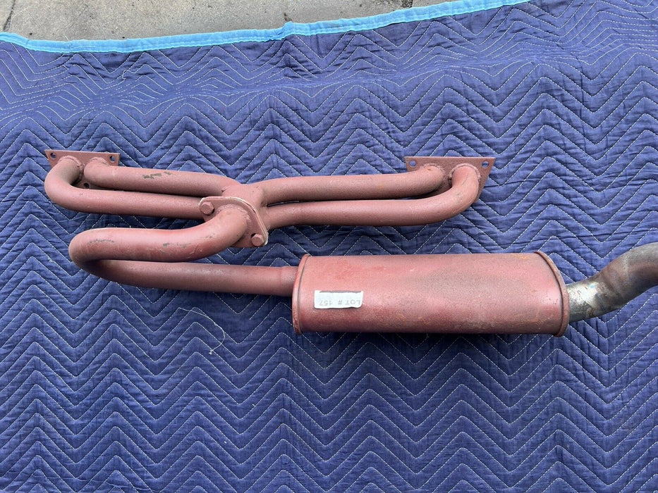 Porsche 914 2.0L Exhaust Muffler Assembly Pipe OEM #3615E