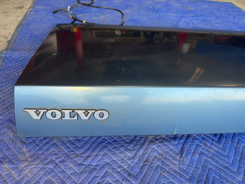 1984-1989 Volvo 740 760 Sedan Blue Metallic Rear Trunk Deck Lid Panel OEM#1710EM