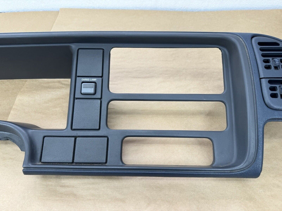 1995-1998 Chevy GMC C/K Truck Suburban Blue Dash Surround Trim 16754580 #3457EJ