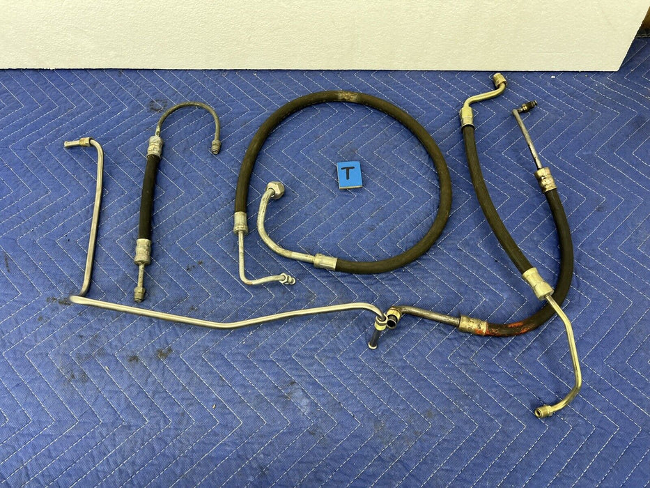 1963-1979 Corvette C2 C3 GM 350 SBC Power Steering Hose Line Kit #3376E