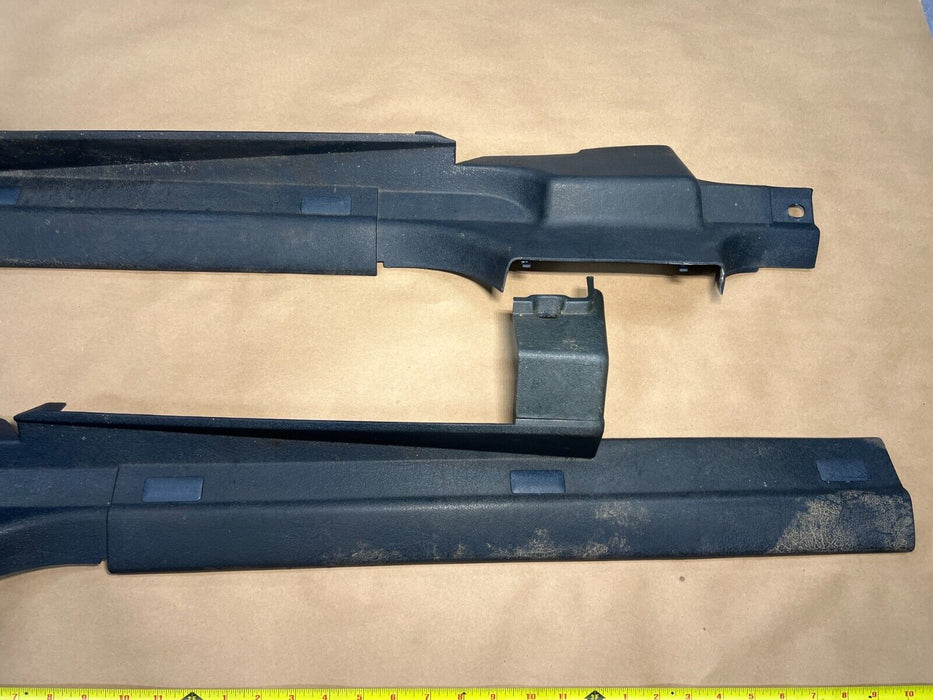 1984-1989 Volvo 740 760 Front L & R Scuff Plate Door Sill Trim 1349499 #1551EM