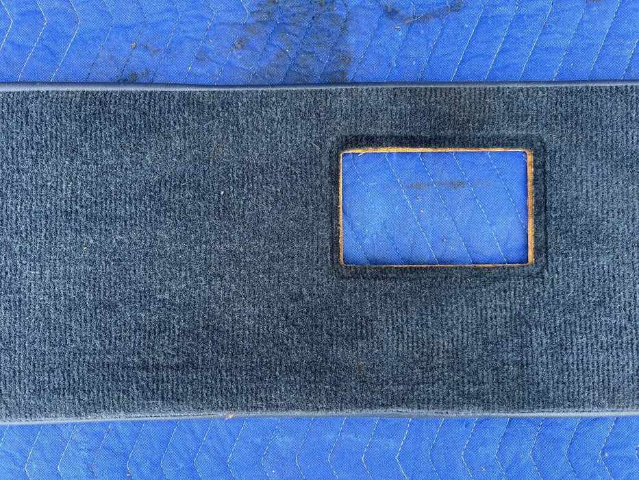 1986-1993 Volvo 240 245 Rear Hatch Lower Carpet Panel Trim Blue OEM #3655E