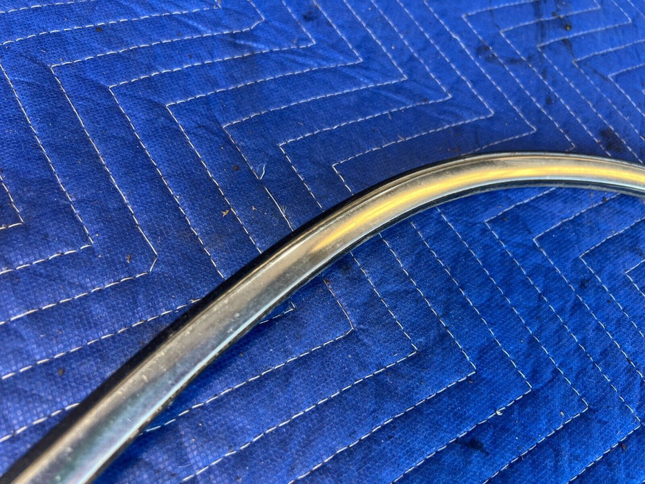 1984-1989 Volvo 740 760 Sedan Driver Left Rear Wheel Arch Chrome Trim OE #1740EM