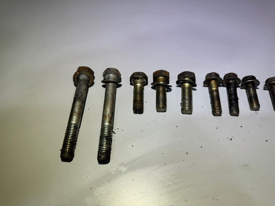 1986-1993 Volvo 240 244 245 Bell Housing Bolt Set Transmission to Engine #3336E