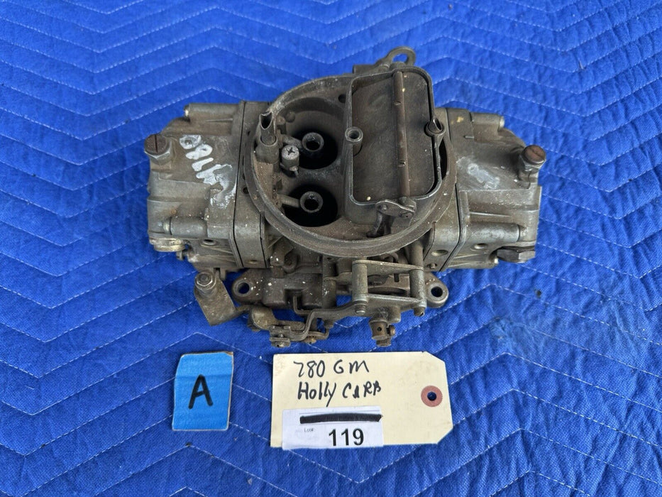 Holley 800 CFM Double Pump Carburetor 4780 Dated 2722 Carb List 4150 #3572E