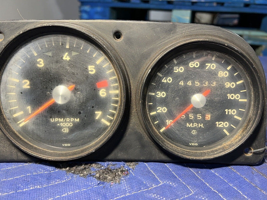 1969-1974 Porsche 914 Gauge Instrument Cluster Speedometer & Bezel OEM #3386E