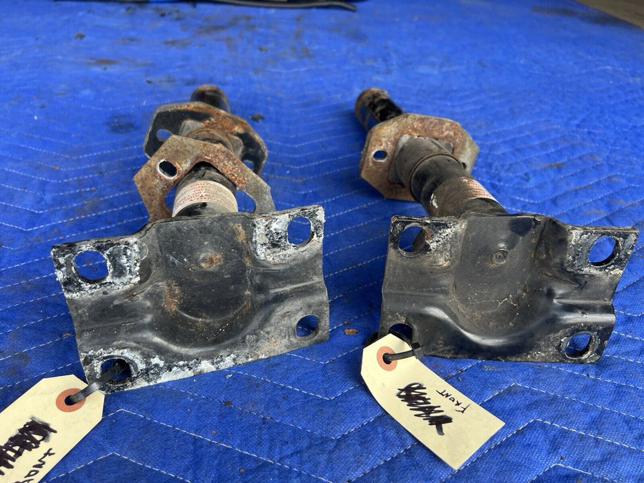 1986-1993 Volvo 240 244 245 Front Bumper Impact Shock Pair 1372387 OEM #3733E