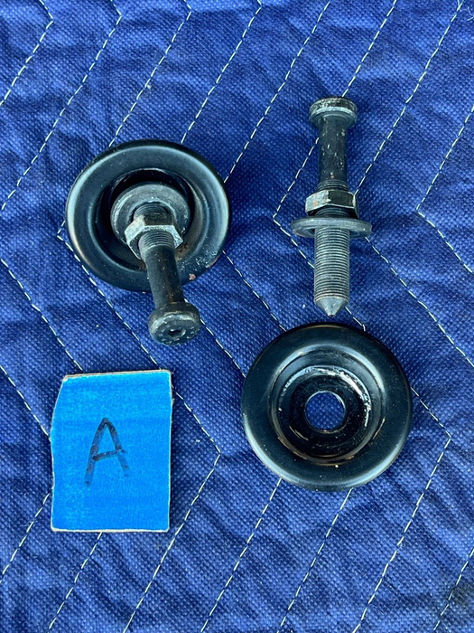 2003-2009 Audi S4 B6 B7 8E Rear Seat Bolt Anchors OEM #634EM