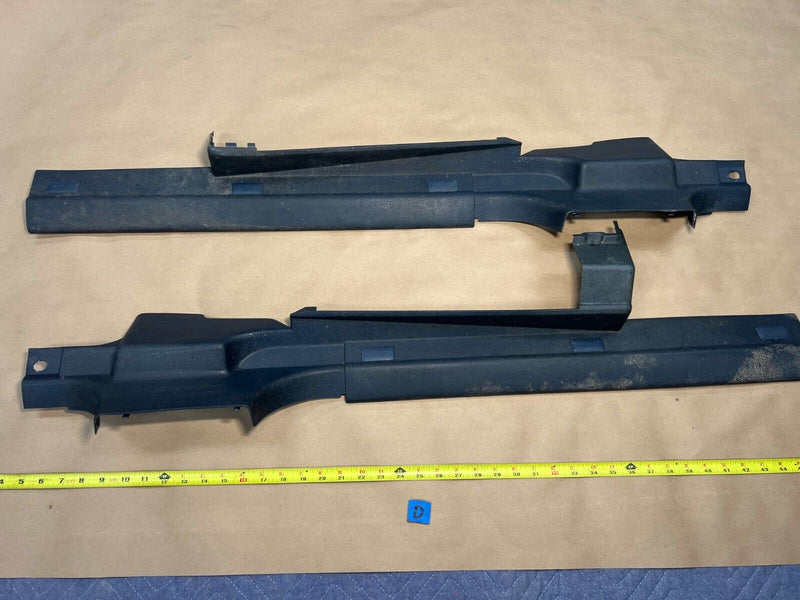 1984-1989 Volvo 740 760 Front L & R Scuff Plate Door Sill Trim 1349499 #1551EM