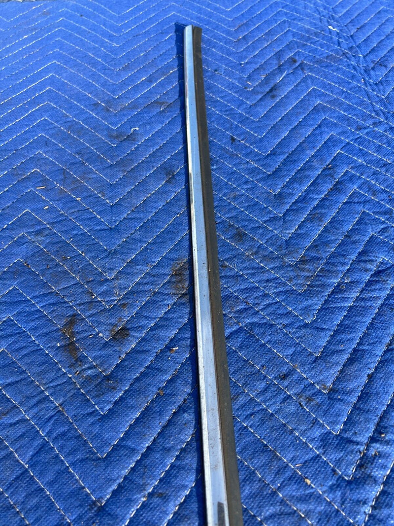 1984-1989 Volvo 740 760 Sedan Rear Window Upper Exterior Chrome Trim OEM #1619EM