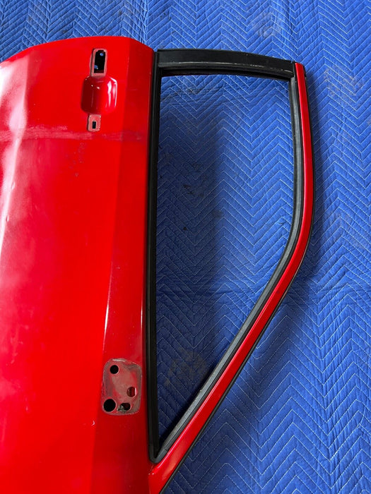 1983-1985 Porsche 944 Front Right Passenger Red Door Assembly Panel OEM #1760EM