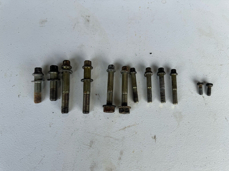 1984-1998 BMW E30 E32 E34 E39 E24 Bell Housing Bolt Set Auto & Manual OEM #3353E