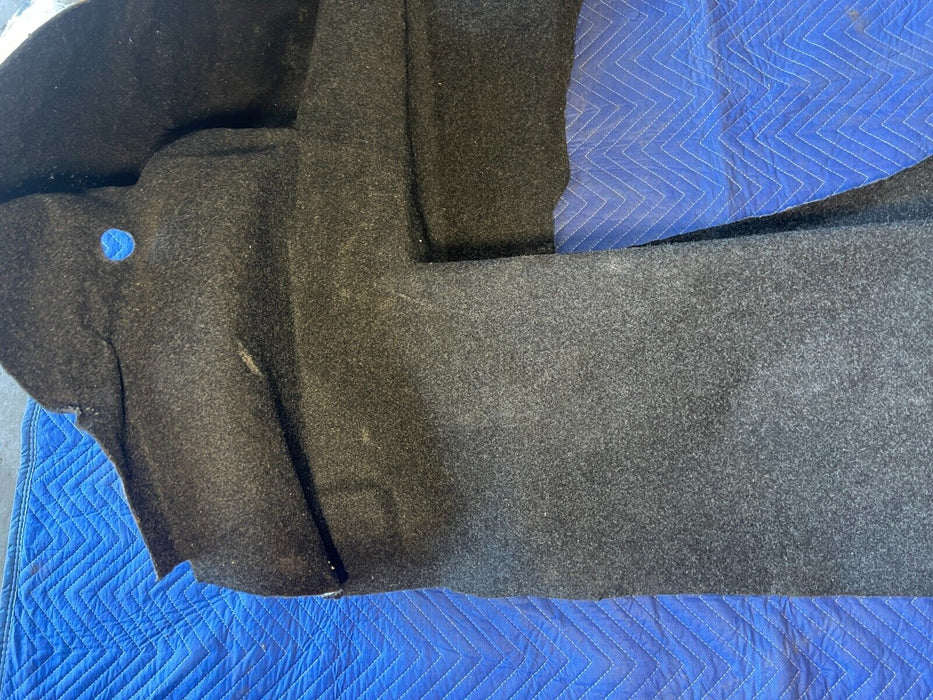 1984-1989 Volvo 740 760 Sedan Black Rear Trunk Boot Floor Carpet Liner OE#1708EM