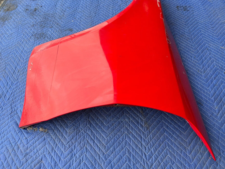 1983-1985 Porsche 944 Red Front Driver Left LH Fender Panel Trim OEM #1860EM